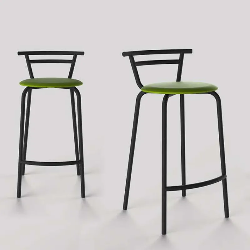 Carrier Xélus ® Tabouret snack fabriqué en France assise ronde rembourrée et structure métal* Tabouret Snack (assise +/- 65 Cm)|Tabouret De Bar (assise +/- 80 Cm)