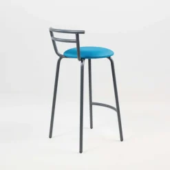 Carrier Xélus ® Tabouret snack fabriqué en France assise ronde rembourrée et structure métal* Tabouret Snack (assise +/- 65 Cm)|Tabouret De Bar (assise +/- 80 Cm)