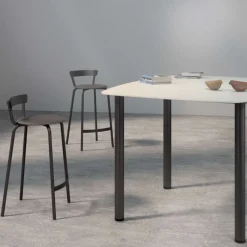 Carrier Xoxo ® Tabouret snack fabriqué en France structure en métal et assise rembourrée* Tabouret Snack (assise +/- 65 Cm)|Tabouret De Bar (assise +/- 80 Cm)