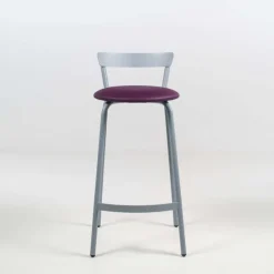 Carrier Xoxo ® Tabouret snack fabriqué en France structure en métal et assise rembourrée* Tabouret Snack (assise +/- 65 Cm)|Tabouret De Bar (assise +/- 80 Cm)