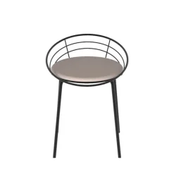 Carrier Yaël ® Tabouret bas design made in Franceen métal* Tabouret Bas (assise +/- 45 Cm)