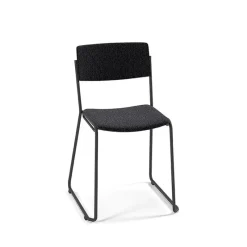 Perfecta Zoom Chaise de salle à manger épurée en tissu pieds en traîneau* Chaise De Salle à Manger