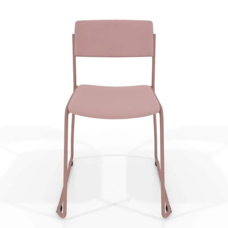 Perfecta Zoom Chaise moderne en simili avec pieds traîneau* Chaise De Cuisine|Chaise De Salle à Manger