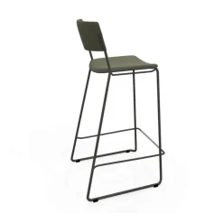 Perfecta Zoom Tabouret de bar moderne en simili avec pieds traîneau* Tabouret De Bar (assise +/- 80 Cm)