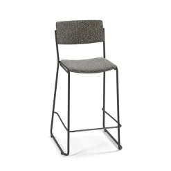 Perfecta Zoom Tabouret snack moderne en tissu pieds traîneau* Tabouret Snack (assise +/- 65 Cm)|Tabouret De Bar (assise +/- 80 Cm)